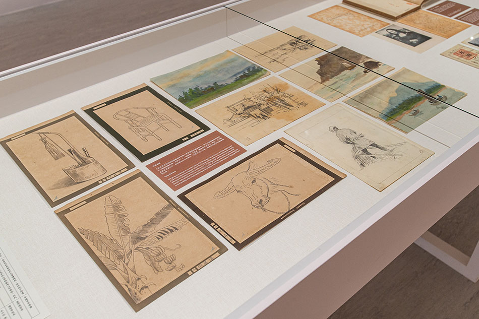 「懷德樂美-倪蔣懷紀念展」展覽現場