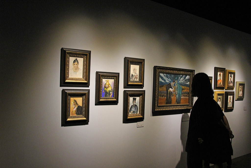 「千年一問—鄭問故宮大展」展場一景