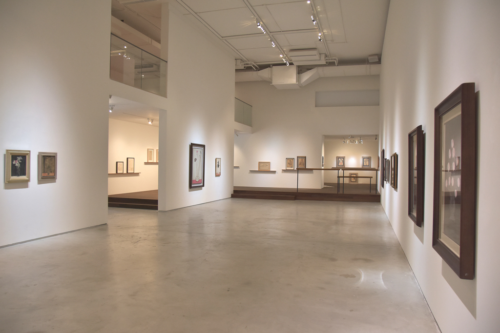 「藏枒入華:常玉與浪蕩子美學」展場一景