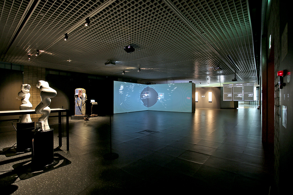 「新視界:資料和人性」展場一景